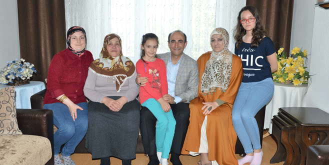 Başkan Edebali’den ev ziyaretlerine devam