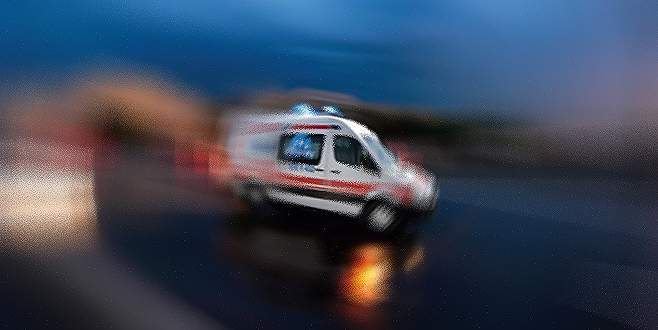 Bursa’da fabrikada temizlik yapan bir kişi hastanelik oldu