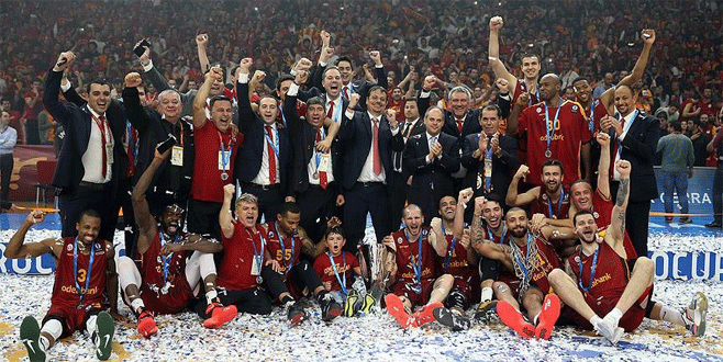 Galatasaray Odeabank ULEB Avrupa Kupası şampiyonu