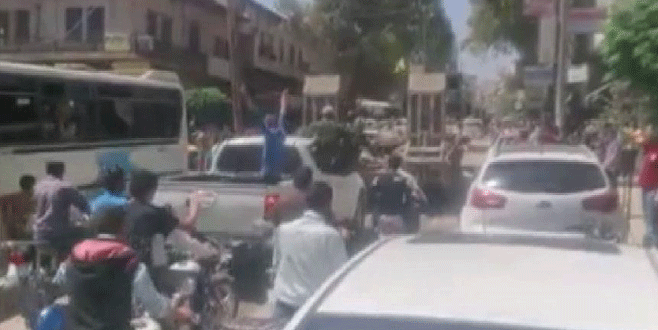 Afrin sokaklarında PYD/PKK vahşeti