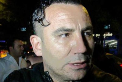 Ferhat Göçer'in içinde bulunduğu otomobile, arkadan gelen başka bir araç