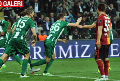 Bursaspor – Galatasaray maçından kareler