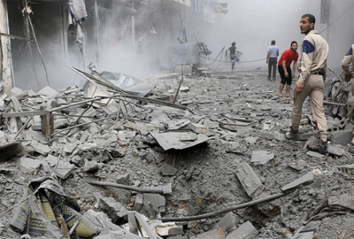 Esad, Halep’i yine vurdu 7 ölü, 30 yaralı