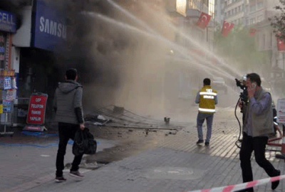 3 katlı binada patlama!