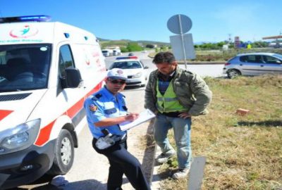 Bursa’da minibüs ile TIR çarpıştı!