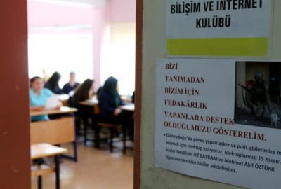 Bursa’da lise öğrencilerinden güvenlik güçlerine ‘moral’ mektupları