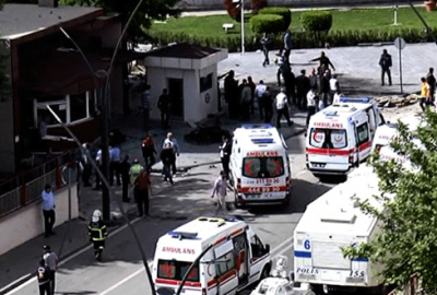 Gaziantep’teki patlamadan ilk görüntüler!