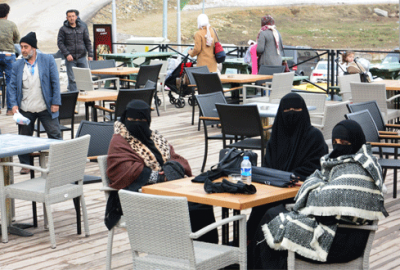 Arap turistler Uludağ’dan vazgeçemiyor