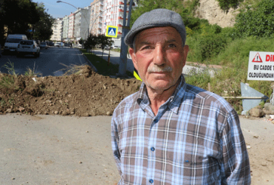 ‘Arazi benim’ dedi, yolu kapattı