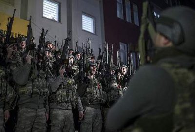 Tekbir, dua ve ‘komando andı’ ile yola çıktılar