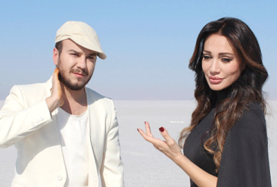 Tuz Gölü’nde düet