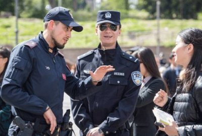 Çinli polislerin Roma görevi