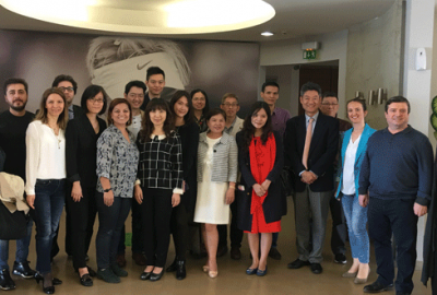 Yeşim Tekstil Tayvanlıları ağırladı