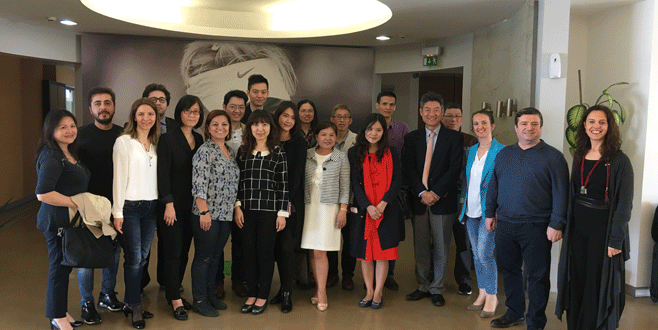 Yeşim Tekstil Tayvanlıları ağırladı