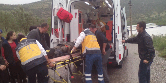 Bursa’da motosiklet kazası: 1 yaralı