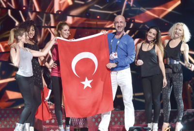 Türk bayrağıyla Eurovision’a