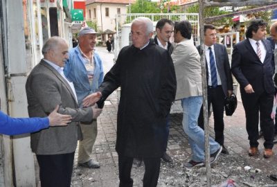 İşletmelere ’Geçmiş Olsun’ Ziyareti