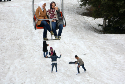 Uludağ’da kar kalınlığı 7 santimetre