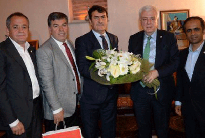 Ali Ay’dan Dündar’a ziyaret