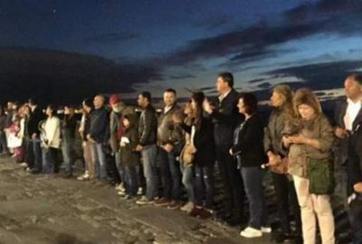 İzmir’de 17 kilometrelik ‘zincir’