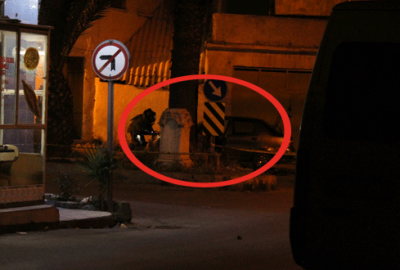 Şüpheli araçtan bomba çıktı