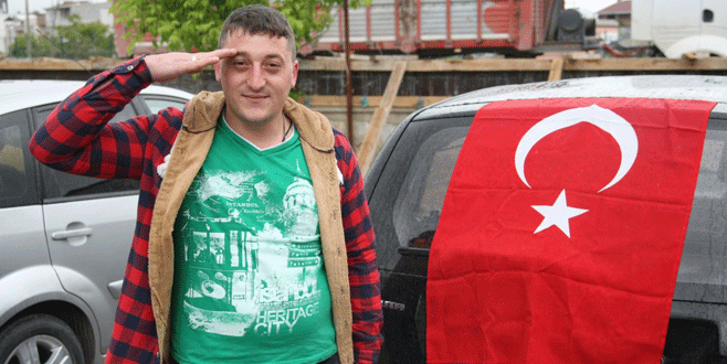 Bursa’da 7 yıl sonra seferberlik nedeniyle askere çağrıldı