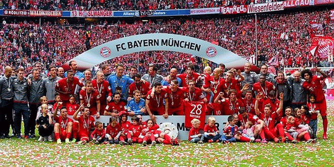 Bundesliga’da şampiyon Bayern Münih!