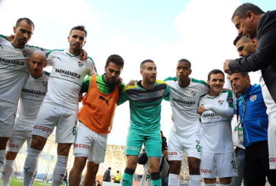 Osmanlıspor-Bursaspor maçından kareler