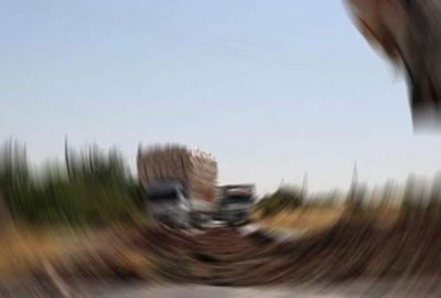 Askeri araca hain tuzak!