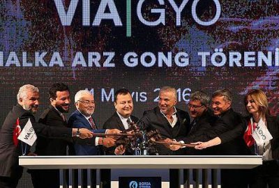 Borsa’da gong VIA GYO için çaldı