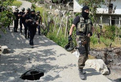 Hainler kanalizasyonu tünel gibi kullanmış