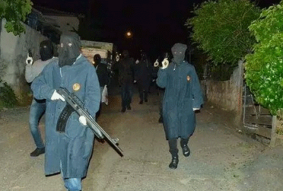 Şehrin göbeğinde şok görüntü!