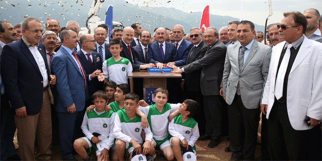 Vakıfköy Spor ve Bölge Parkı’nın temeli atıldı