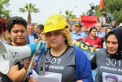 Soma faciası anılıyor