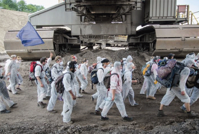Almanya’nın en büyük madeni işgal edildi