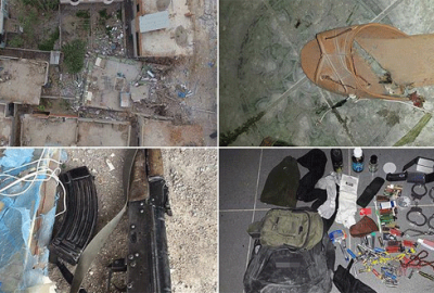 Terliğe ve silaha patlayıcı tuzaklamışlar!