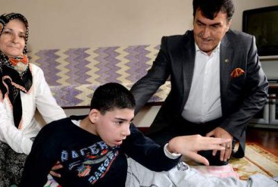 Umut’a yardım eli