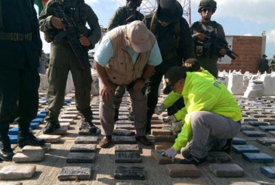 Muz çiftliğinde 8 ton kokain