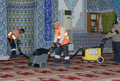 Yıldırım’da camilerde Ramazan hazırlığı