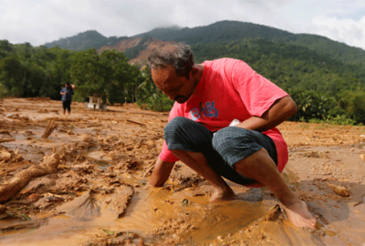 Yağışla gelen facia