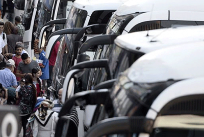 Otogarlarda yoğunluk arttı