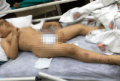 5 yaşındaki çocuğu vatandaşlar son anda kurtardı