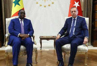 Erdoğan, Senegal Cumhurbaşkanı Sall ile görüştü