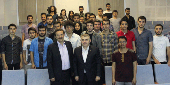 İMSİAD üyeleri öğrencilerle buluştu