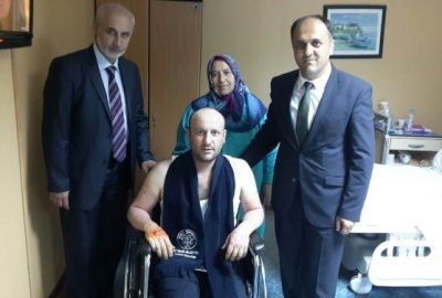 GATA’da Tedavi Gören Beyşehirli Uzman Çavuşa Ziyaret