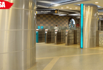 Boncuk tabancalı sahte polis metroda yakalandı