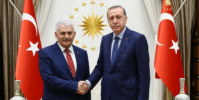 Cumhurbaşkanı Erdoğan, Binali Yıldırım ile görüştü