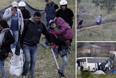 Sığınmacılara şafak operasyonu