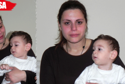 Bir annenin evladı için çaresizlik gözyaşları