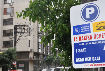 Cadde üstü parka vize